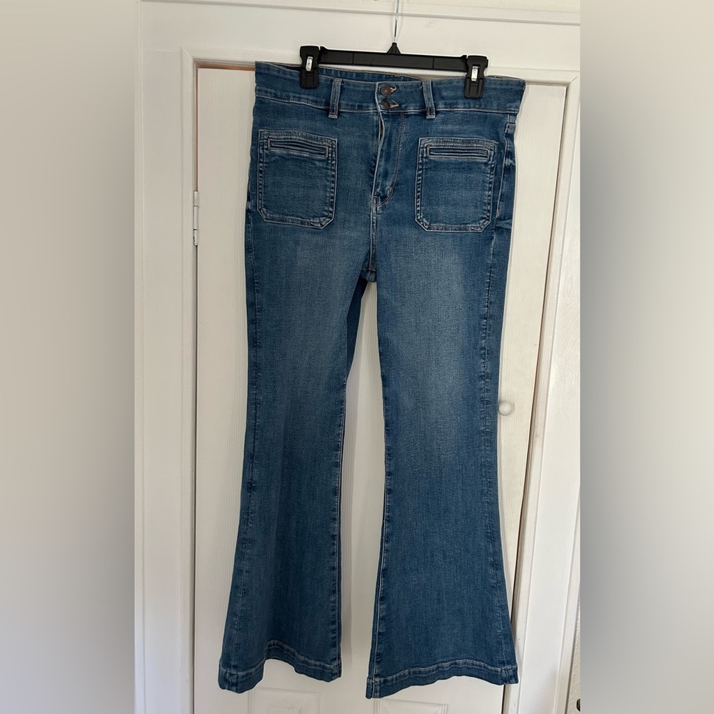 American Eagle High Rise Flares